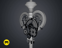 2B Mahou Shoujo Staff – Nier Automata 3d model