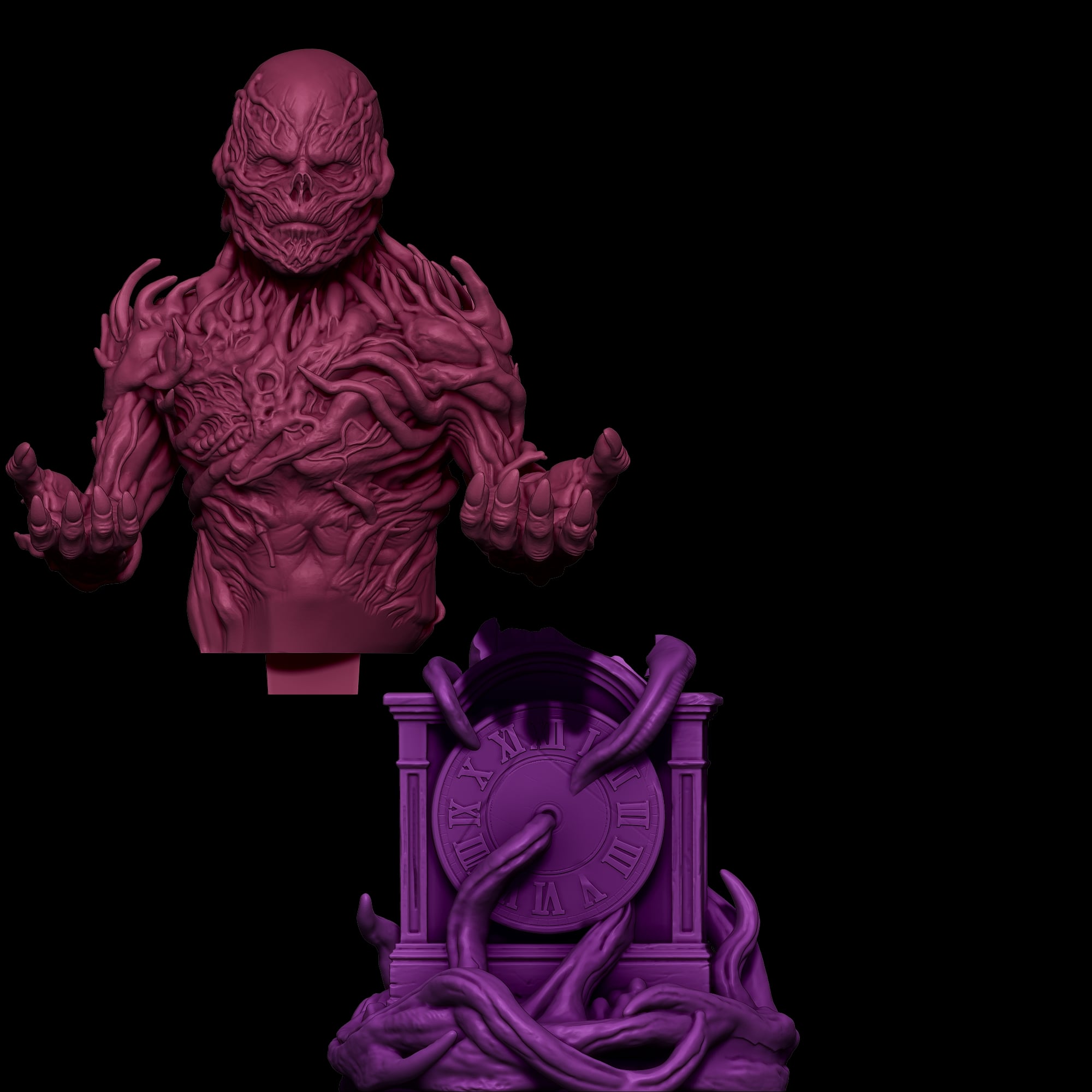 Vecna Pen Holder 3d model