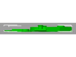 Kinetic Extruder Visualizer Engine with wider pistons from JohnyR 3d model