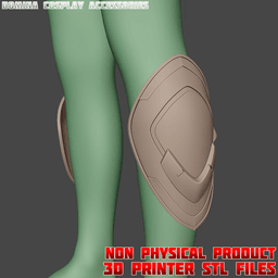 Domina Cosplay Accessories Overwatch 3d model