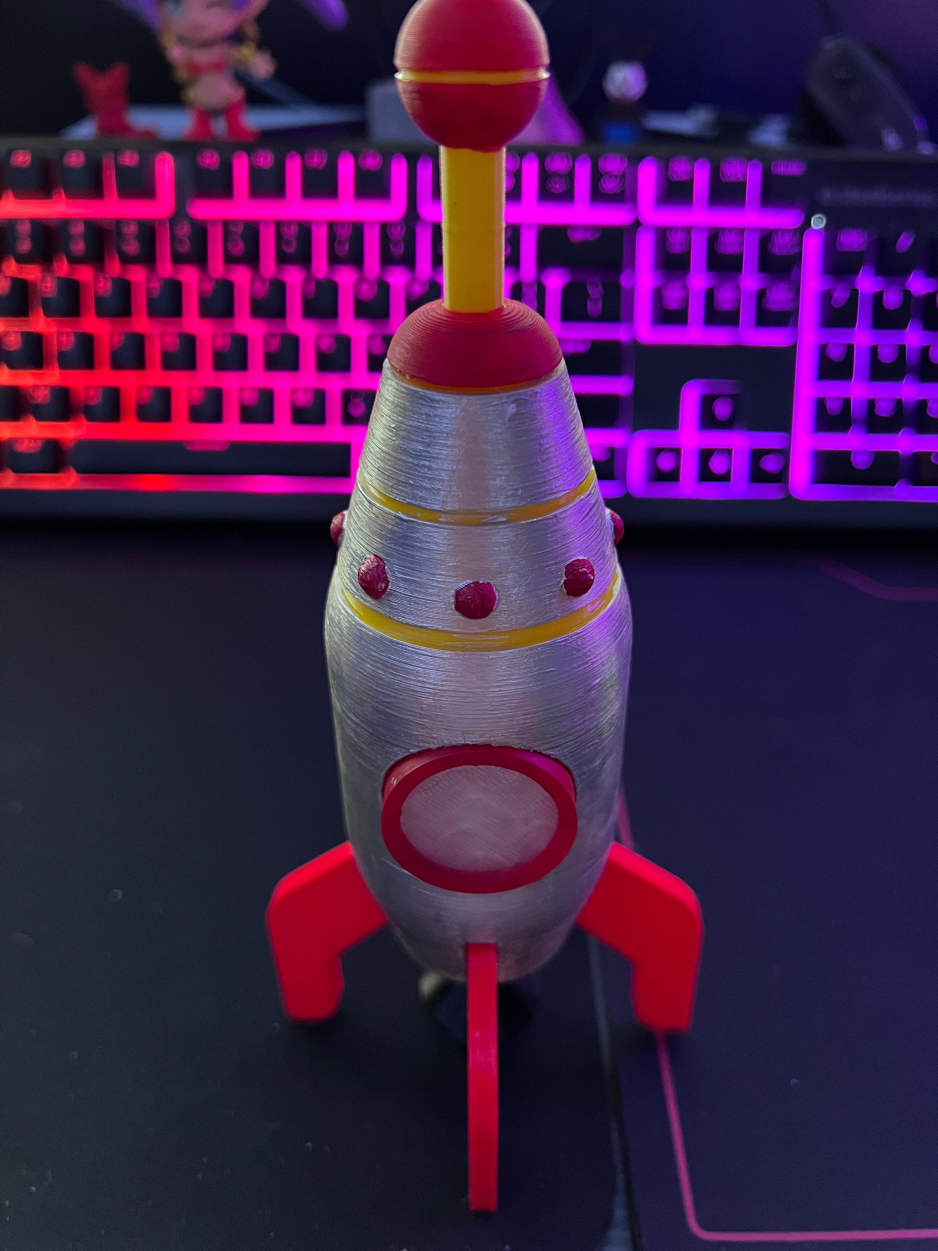 The Ame Rocket 3d model