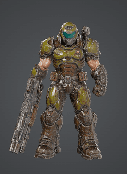 DOOM Slayer – DOOM Eternal 3d model