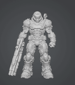 DOOM Slayer – DOOM Eternal 3d model