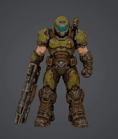 DOOM Slayer – DOOM Eternal 3d model
