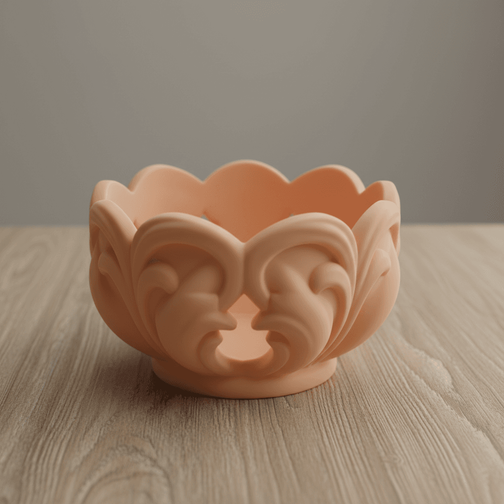 Peach Storage Basket High Quality STL Design 3d model