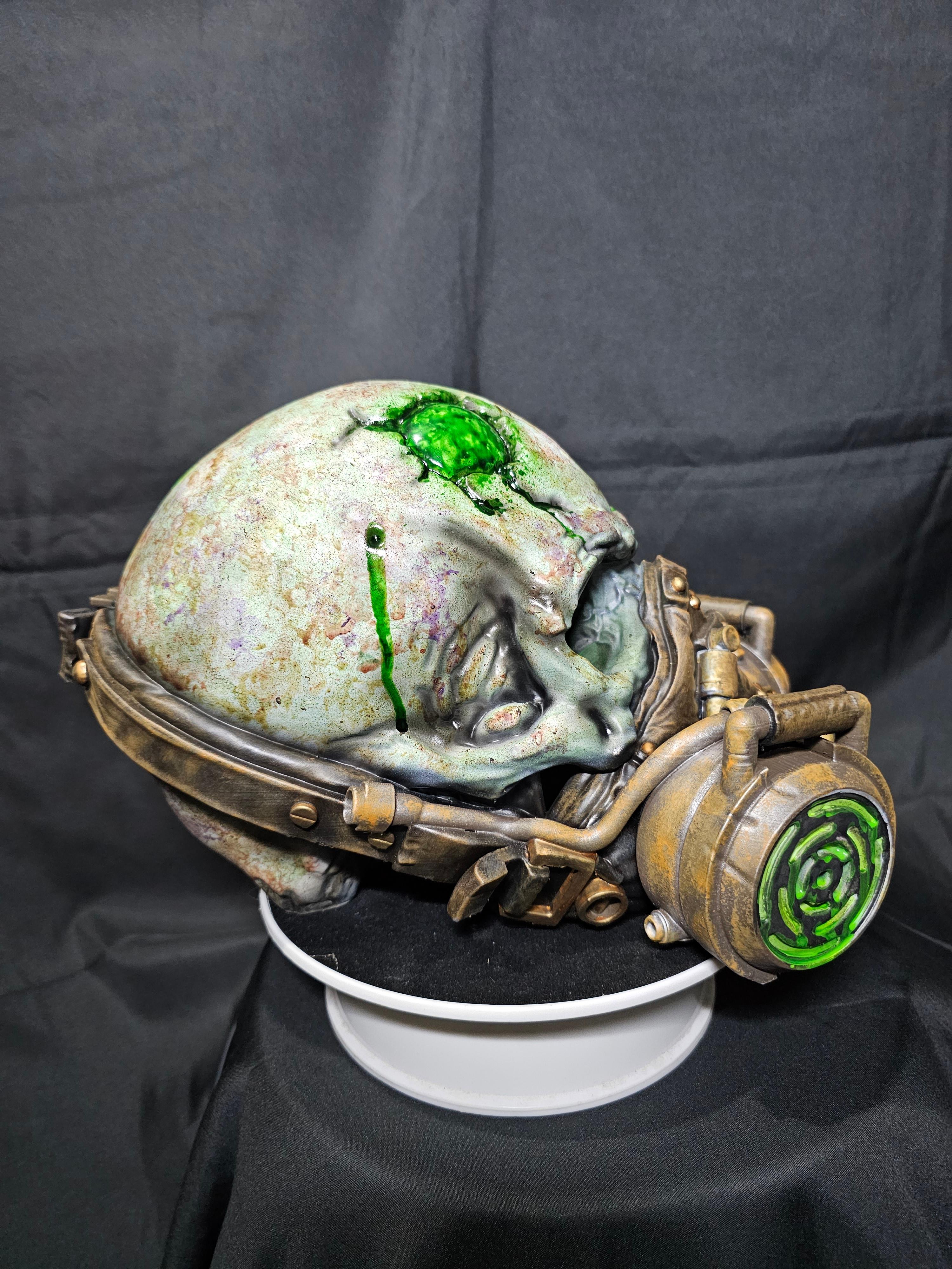 Masked Skull - Decoration 3d model