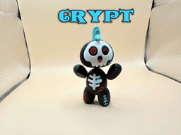 Articulated Voodoo Doll Bones and Skulls Flexi 3d model
