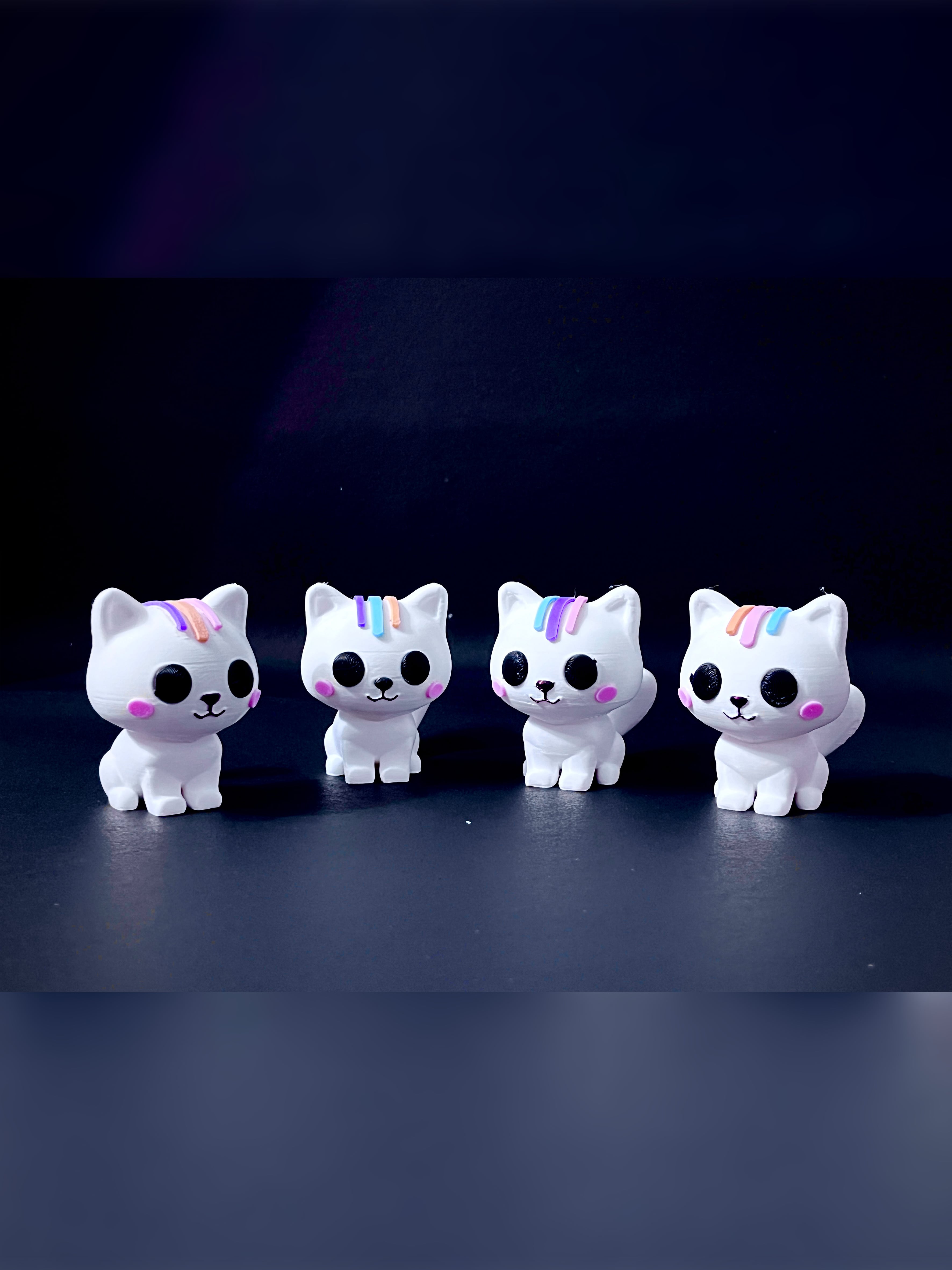 Cute cat - FREE - No AMS 3d model