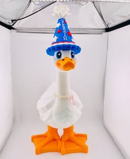 Party Hat Set Goose Gear for Porch Goose 3d model
