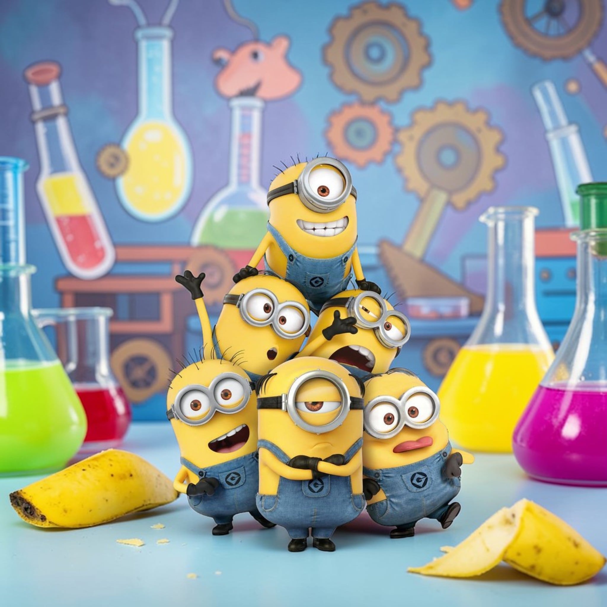 Minions Lab 3d model