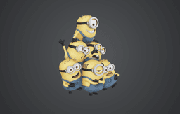 Minions Lab 3d model