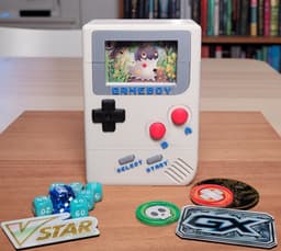 Gameboy Deck & Dice Box for Pokemon TCG.3mf 3d model