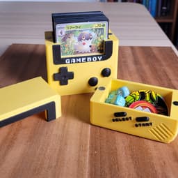 Gameboy Deck & Dice Box for Pokemon TCG.3mf 3d model