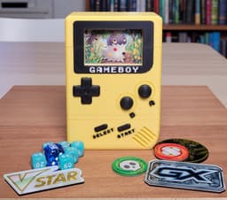 Gameboy Deck & Dice Box for Pokemon TCG.3mf 3d model