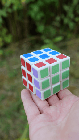 Twisty Cube Puzzle 3d model