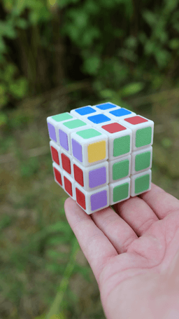 Twisty Cube Puzzle 3d model