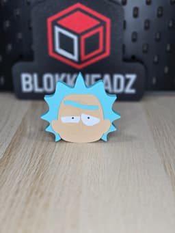 Blokkheadz Rick - Magnet, Ornament and Regular Collectible 3d model
