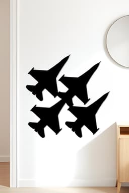 Jet Wall Art, Wall Decor, Home Decor 3d model