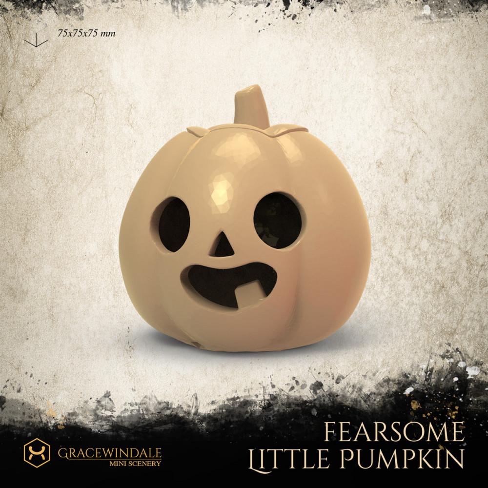 Fearsome Little Pumpkin 3d model