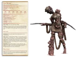 The Nurse - Lady of the Pox - PRESUPPORTED - Illustrated and Stats - 32mm scale 3d model
