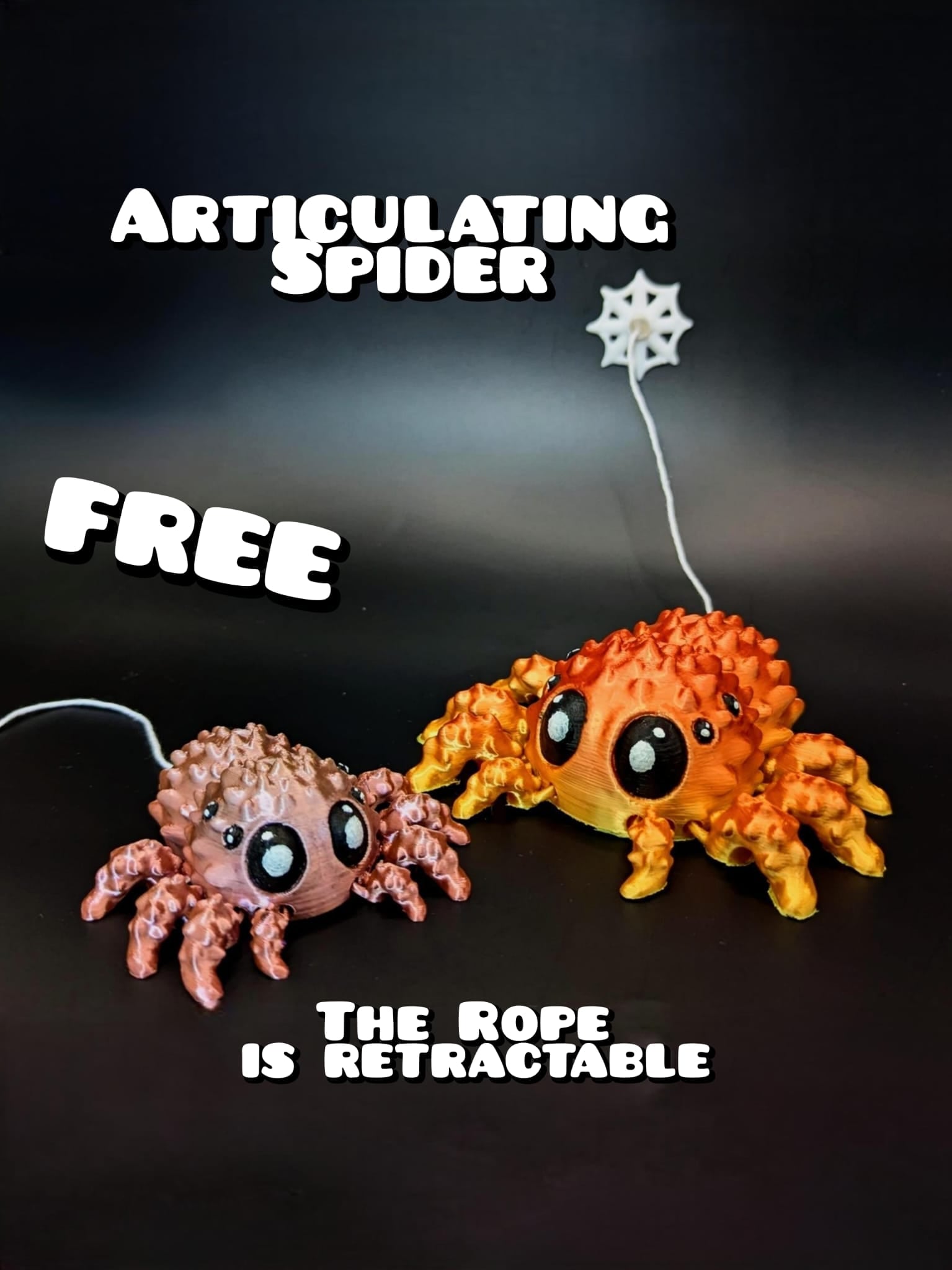 Articulating Spider 3d model