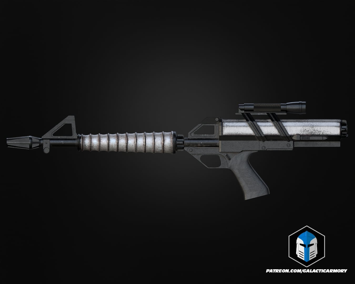Spaceballs Trooper Rifle - 3D Print Files 3d model