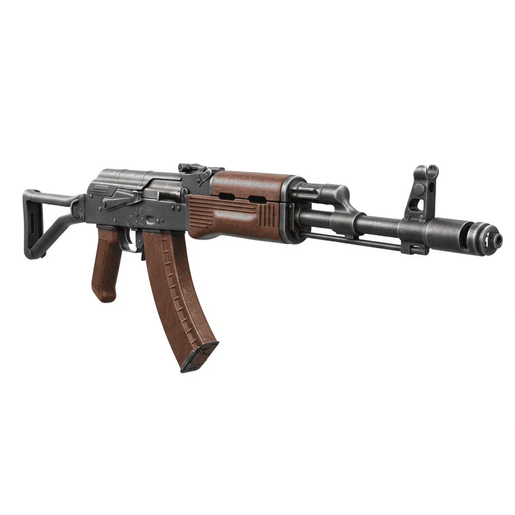 Gun AMD 65 Compact Combat Rifle 3d model