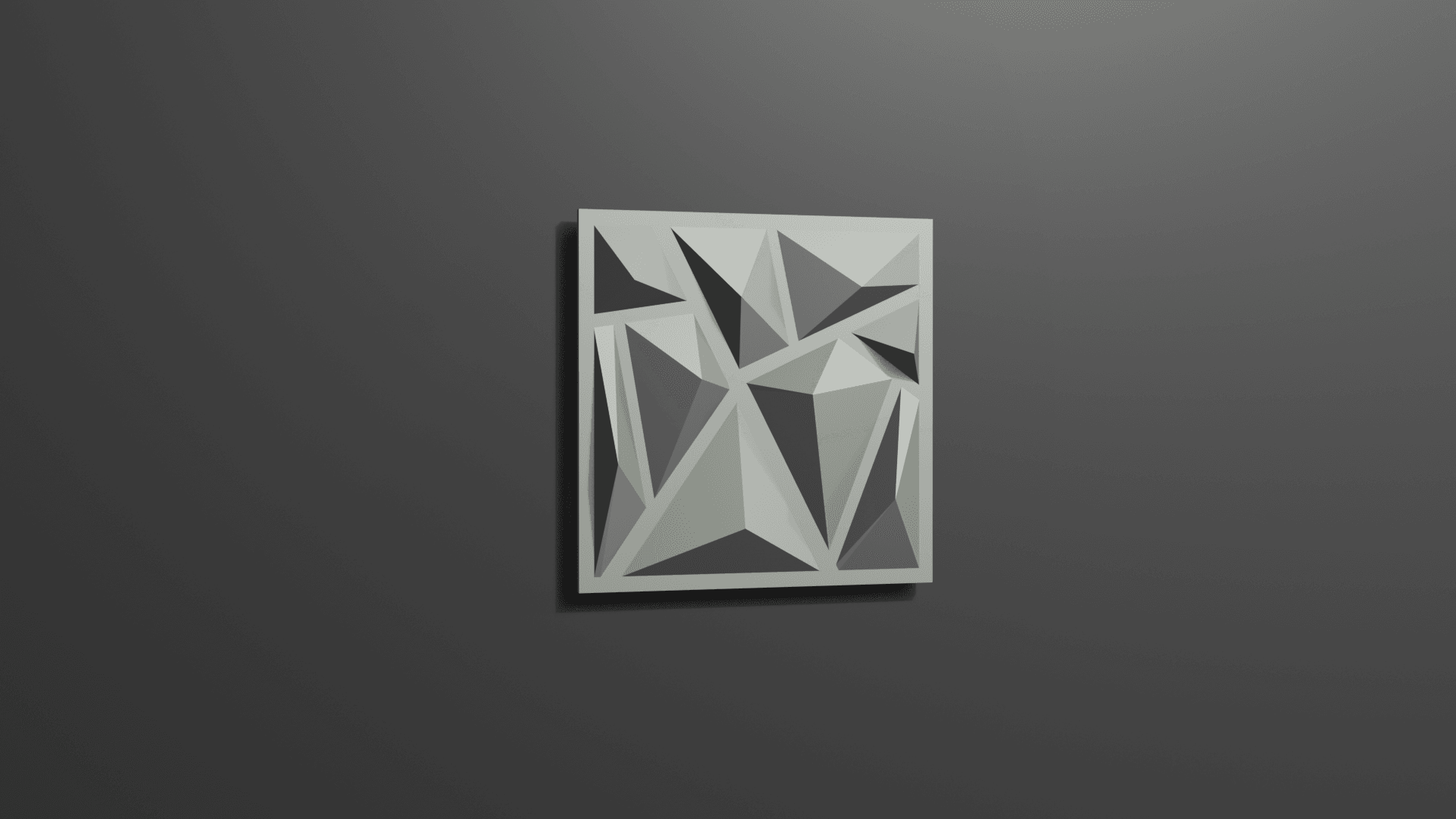 Diamond Wall Art 3d model