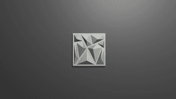 Diamond Wall Art 3d model