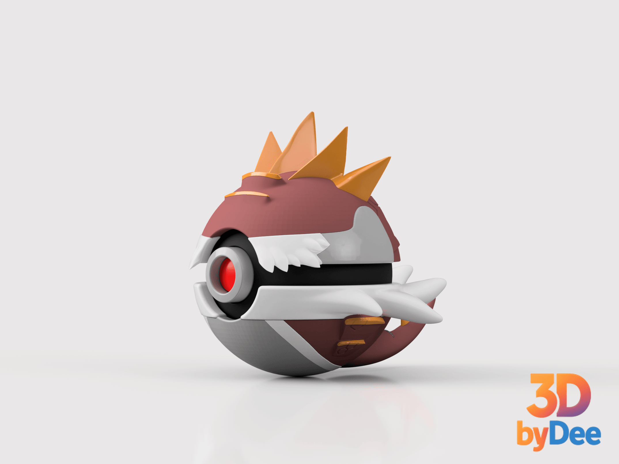 Tyrantrum Poke Ball 3d model