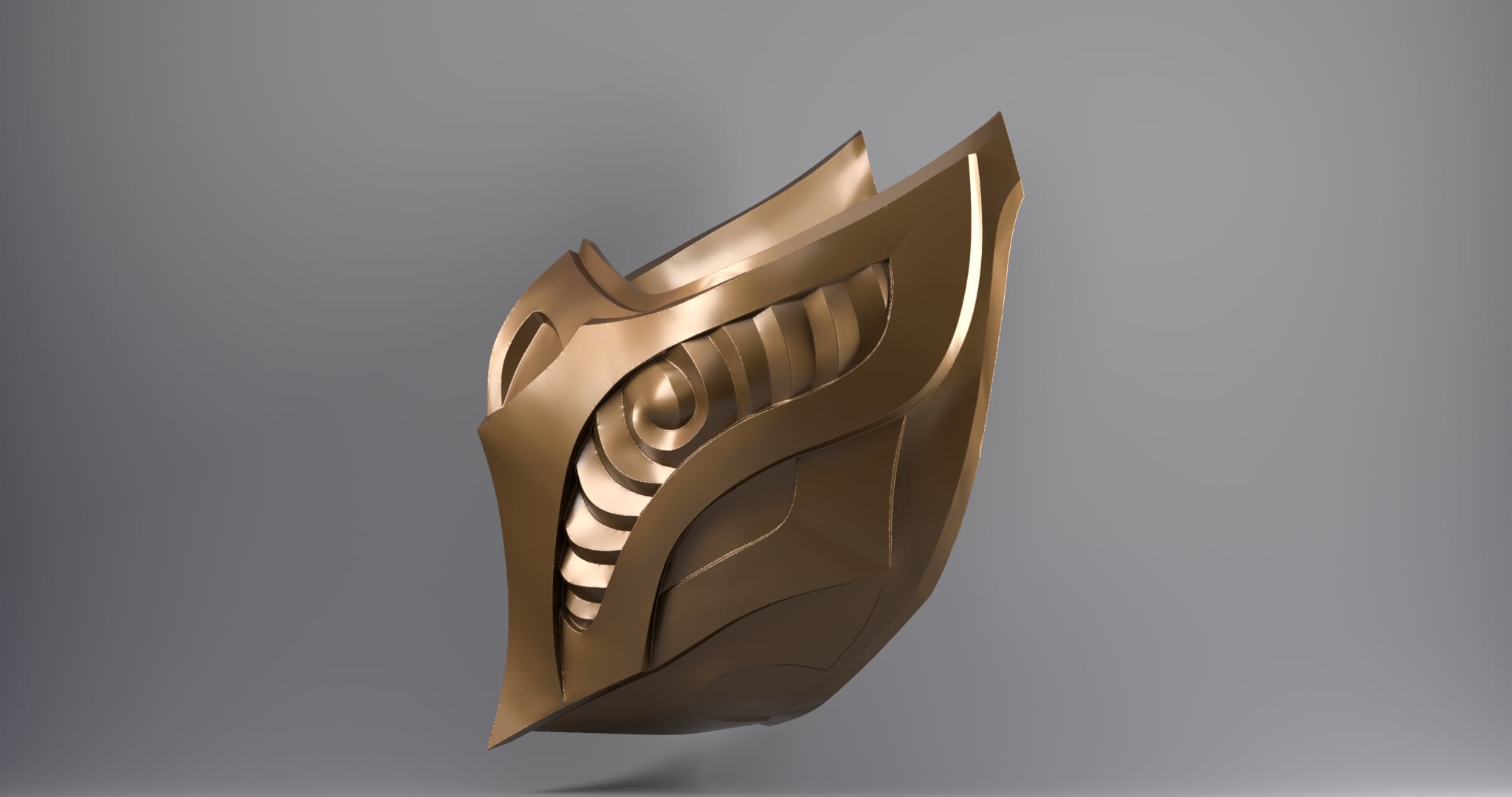 Mortal Kombat - Scorpion Mask Cosplay 3d model