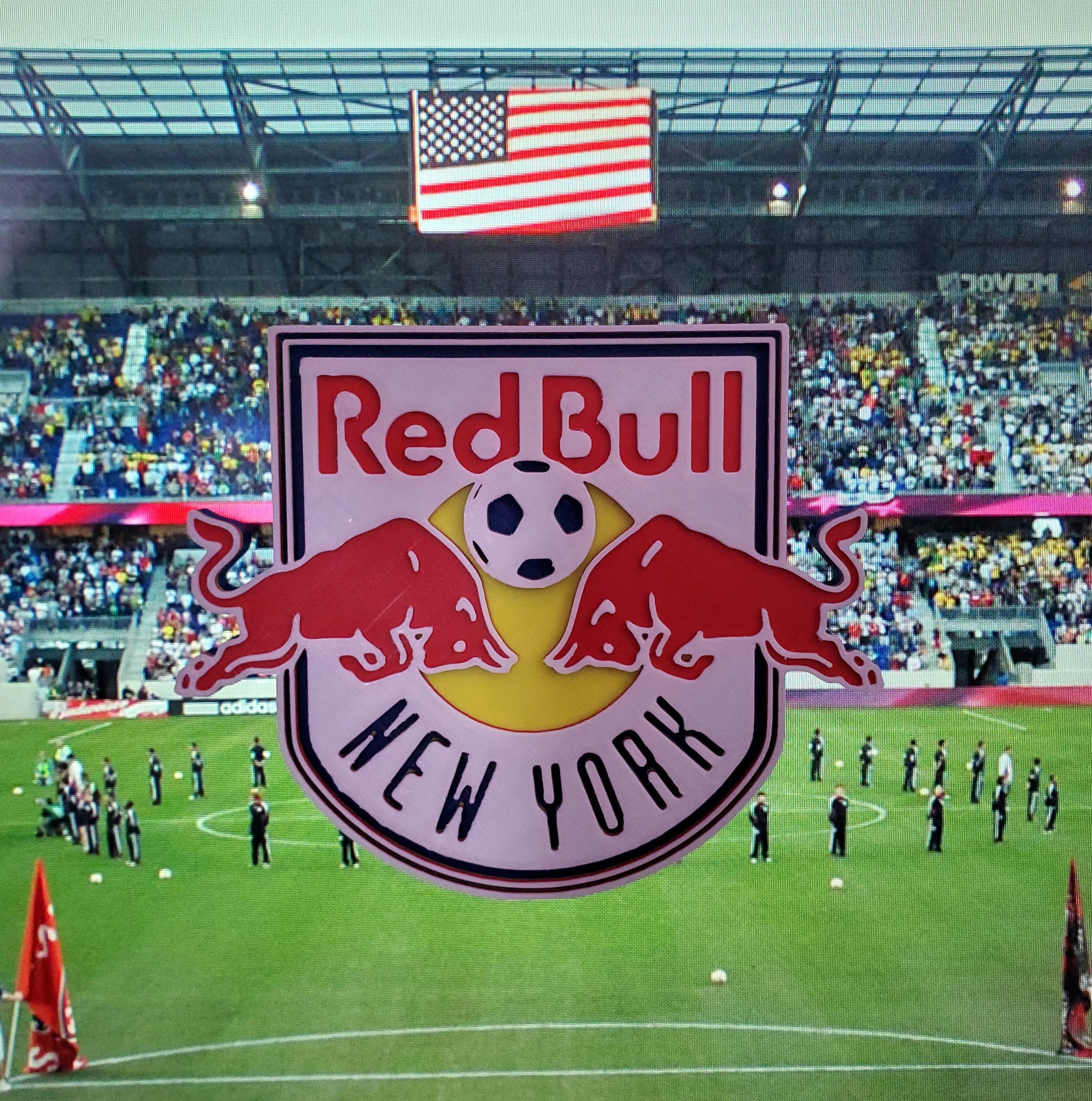 CS New York Red Bulls coaster or plaque 3d model