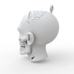 Zombie Keychain 3d model