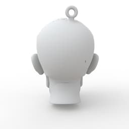 Zombie Keychain 3d model
