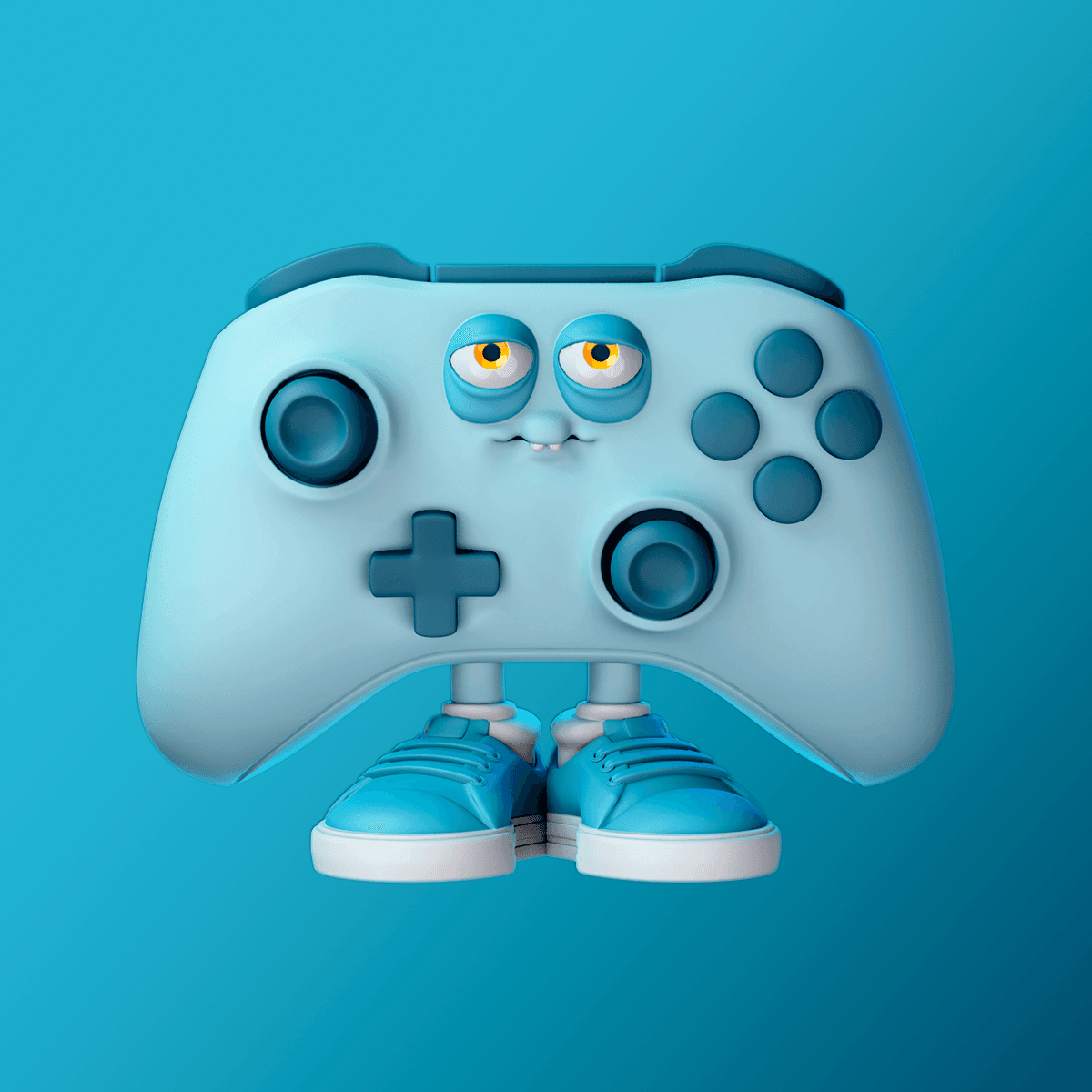 "Boxy" the Xbox Controller 3d model