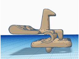 na miata center console latch public 3d model
