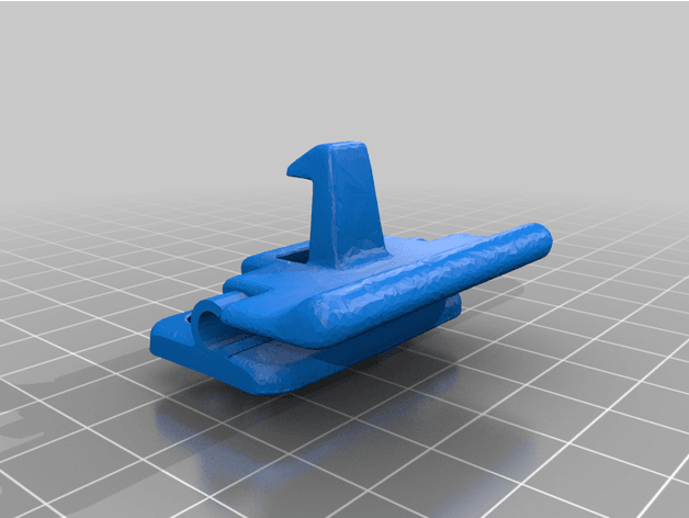 na miata center console latch public 3d model