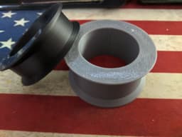 Barbell Spacer Olympic axle standard resistance band holder 3d model