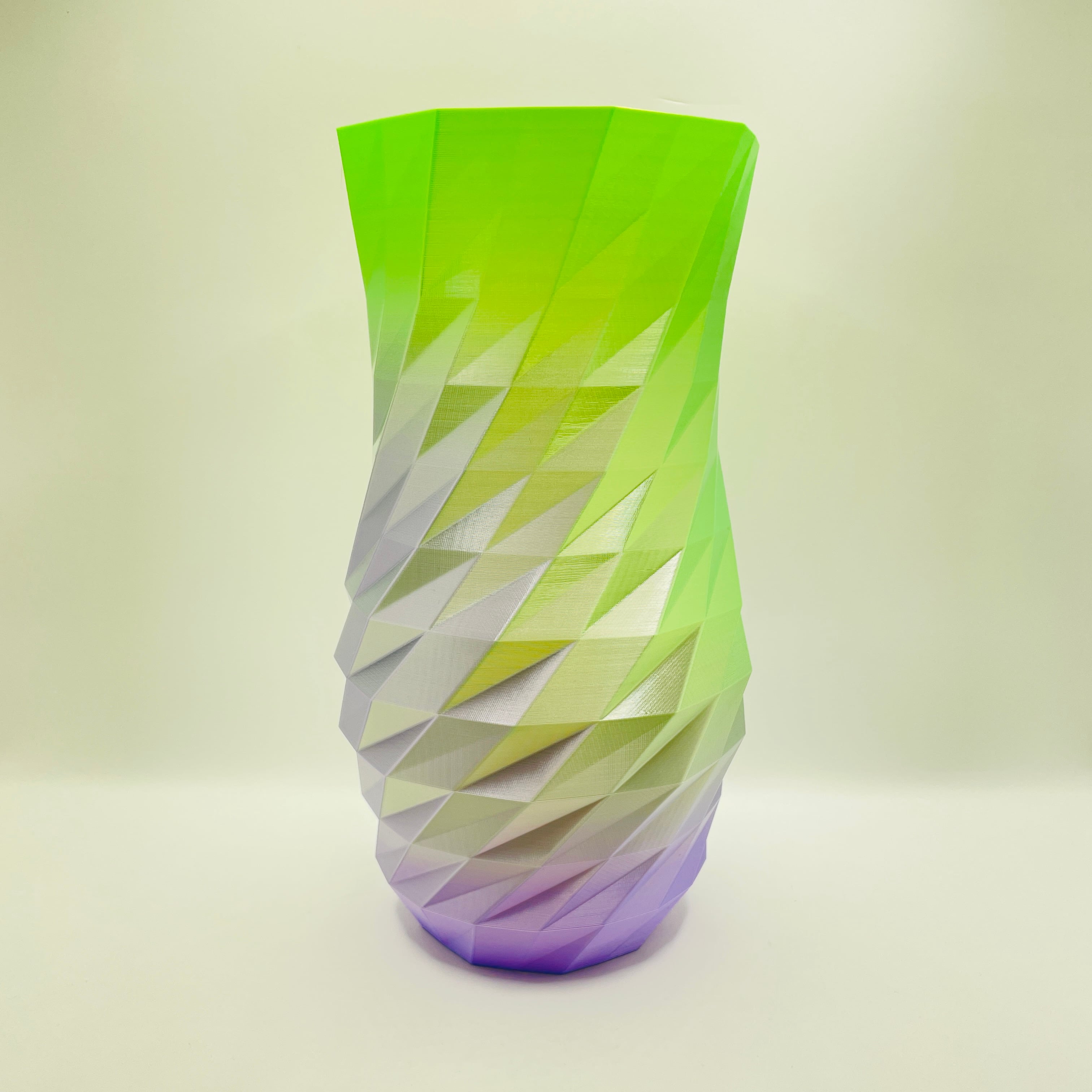 Low Poly Vase Set - 4 Designs 3d model