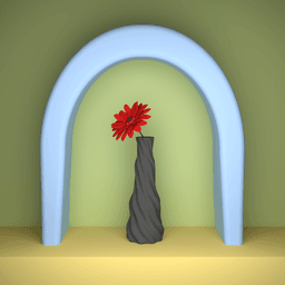Decorative vase 2 Free 3d model