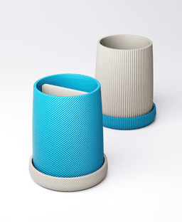 Toothbrush Holder Type 2 Includes 2 Styles 3d model
