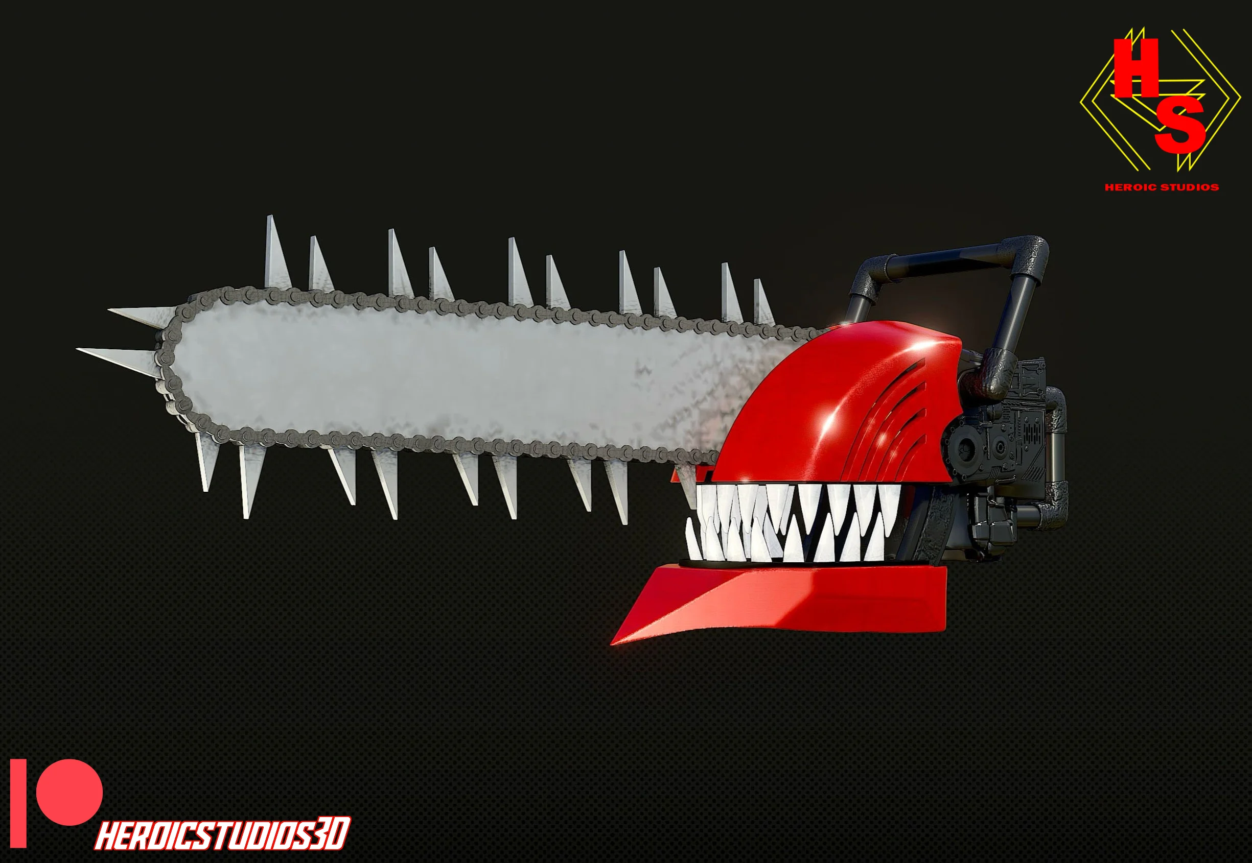 Chainsawman Helmet 3d model