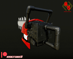 Chainsawman Helmet 3d model