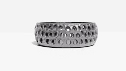 Lava Catch-All Bowl STL File Modern Volcanic Textured Decorative Organizer for 3D Printing 3d model