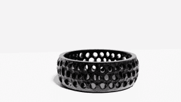 Lava Catch-All Bowl STL File Modern Volcanic Textured Decorative Organizer for 3D Printing 3d model