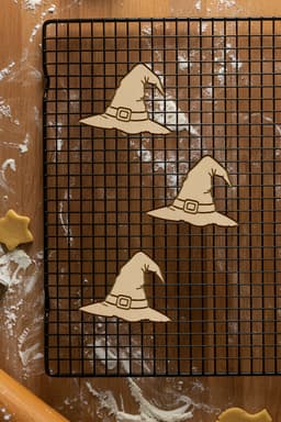 Witch Hat Cookie Cutter, Biscuit Cutter 3d model