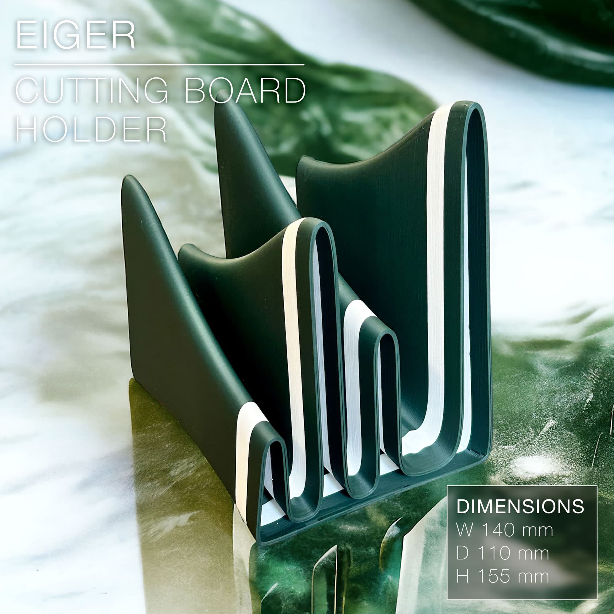 EIGER | Cutting Board Rack 3d model