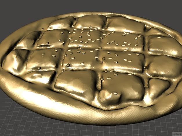 Ramadan Bread 3d model