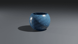 Balloon Style Vase - Vase Mode - 80x100x110 3d model