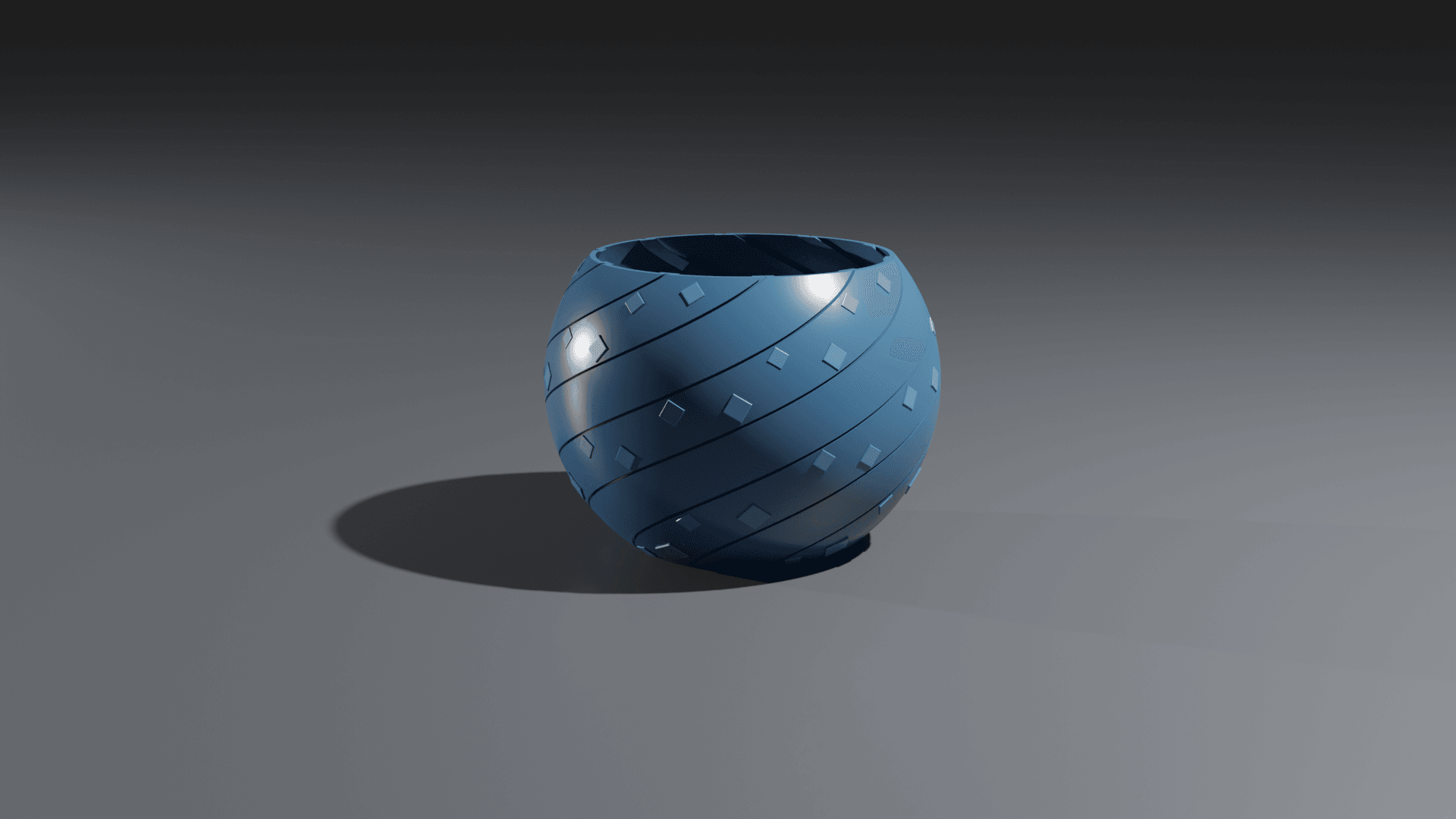 Balloon Style Vase - Vase Mode - 80x100x110 3d model